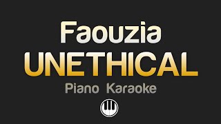 Download lagu Faouzia - UNETHICAL (Karaoke) mp3