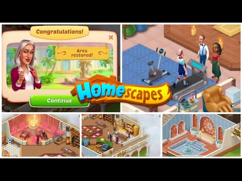 Homescapes New Room - Fitness Studio - Full Completed