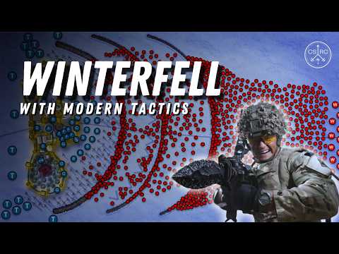 1000 Modern Troops Vs 100,000 Undead- Tactical Analysis of Winterfell