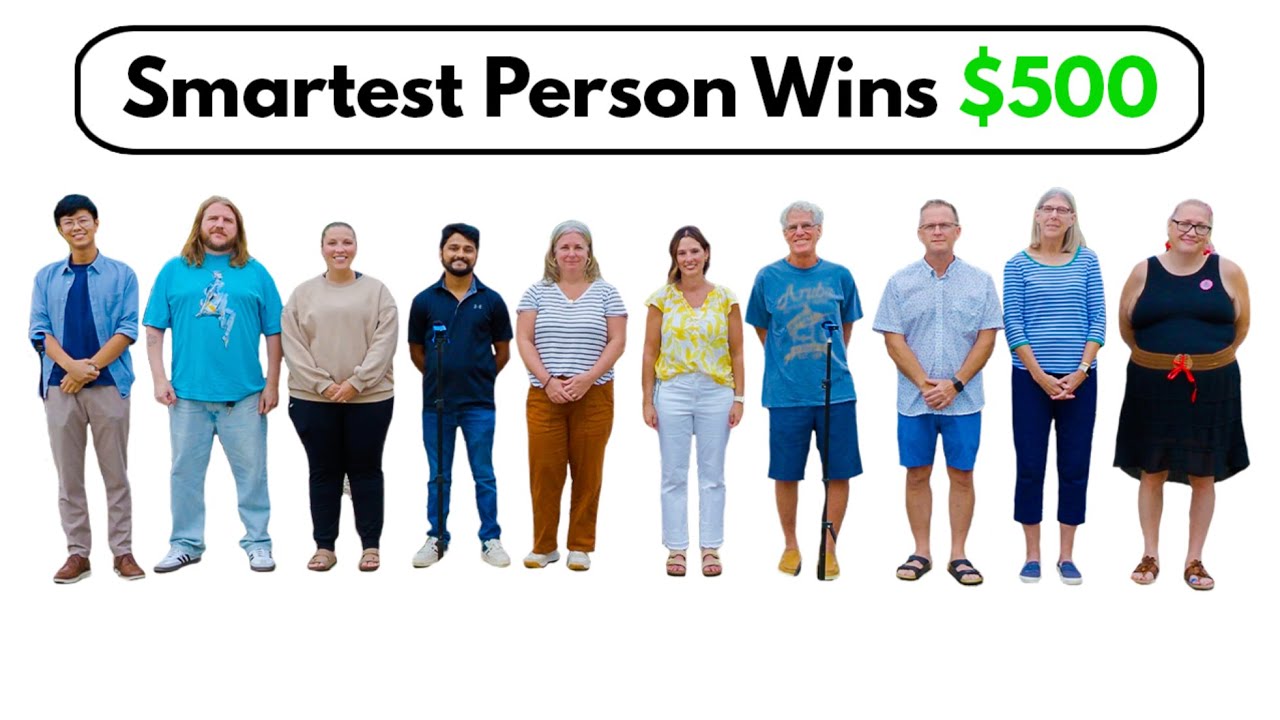 10 People vs General Knowledge Quiz