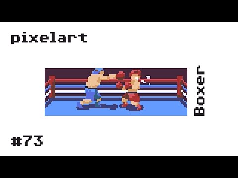 Steam Community :: Video :: [Let's Pixel] #Pixelart Daily 073/365 - Boxer
