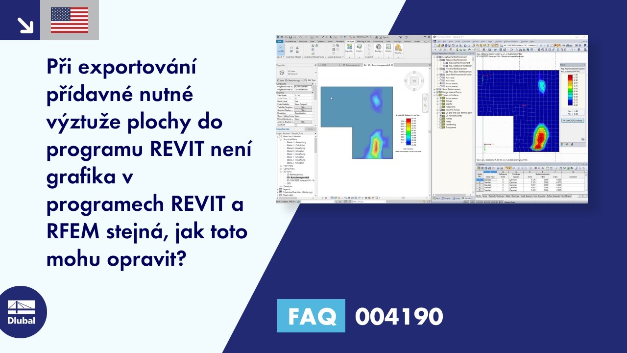 [EN] FAQ 004190 | Při exportu dodatečné nutné plošné výztuže do programu REVIT se zobrazí ...