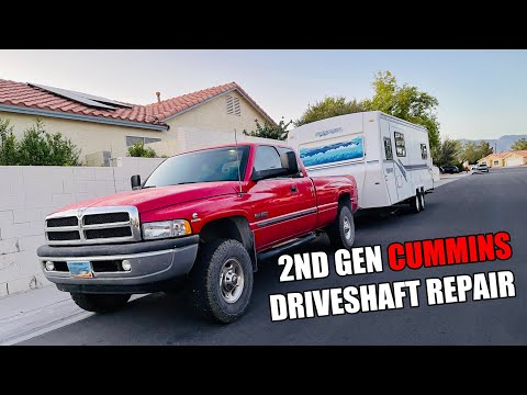 Driveshaft Removal, Repair and Installation on my 2001 Dodge Ram 2500 24 Valve Cummins