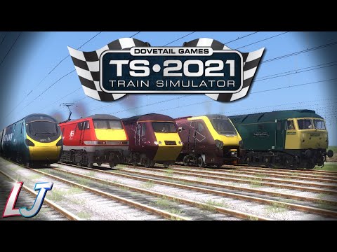 Train Simulator 2021 - Modern Express UK Trains (Live Race!)