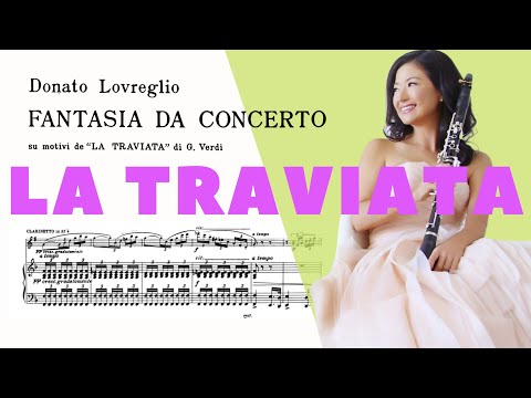 Donato Lovreglio: Fantasia da Concerto based on La Traviata Opera by VERDI
