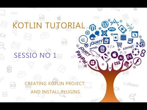 KOTLIN TUTORIAL FOR BEGINNERS 1 CREATING KOTLIN PROJECT AND INSTALL PLUGINS