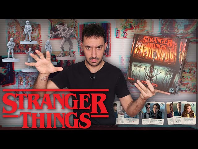 Vídeo relacionado con CMON | Stranger Things: Mundo del Revés | Juego de Mesa de Estrategia Cooperativo Basado en la Exitosa Serie de Netflix| A Partir de 12 Años | De 2 a 4 Jugadores | 60 Minutos por Partida | Español