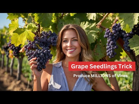 Produce MILLIONS of Vines with This Grape Seedlings Trick