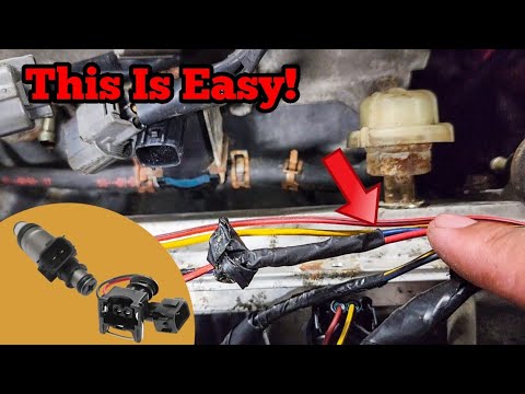 How To Wire Honda OBD2 Injectors In A OBD1 Wiring Harness! | EASY DIY | Save Money On A Budget!
