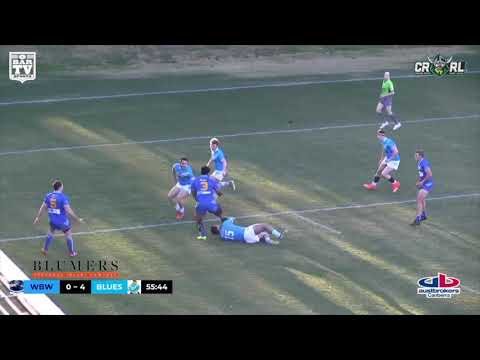 2018 CRRL - First Grade Round 11 Highlights - West Belconnen v Queanbeyan Blues