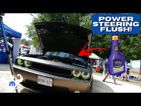 dodge challenger power steering fluid