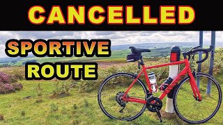 Cycling a now defunct sportive route