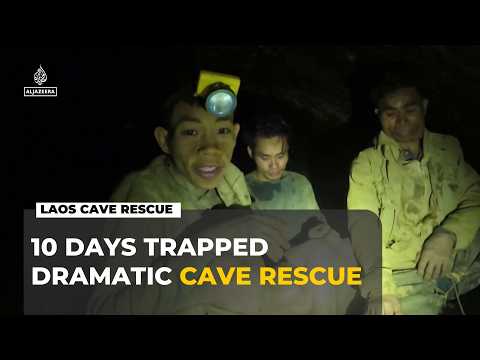 Laos Cave Rescue: Miners Found Alive After 10 Days Trapped Underground