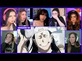 GIRLS REACT Geto Seals Gojo JJK S2 Ep 9 Girl Reaction Mashup