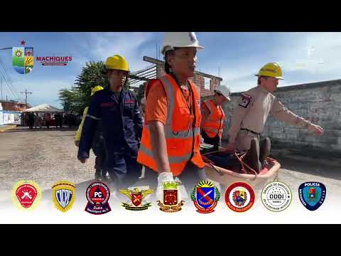 SIMULACRO DE SÍSMICO EN MACHIQUES DE PERIJA