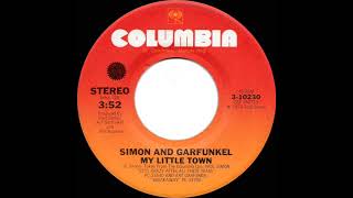 1975 HITS ARCHIVE: My Little Town - Simon &amp; Garfunkel (stereo 45--#1 A/C)