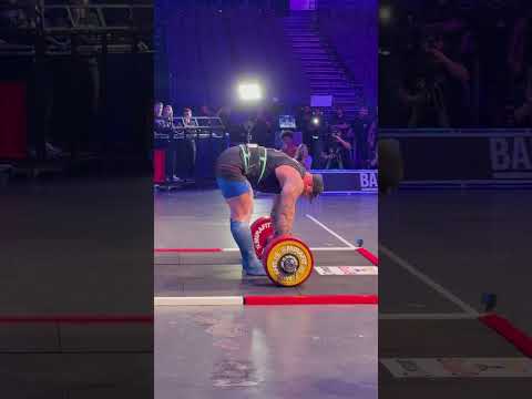 Sick view of my 510kg / 1124lbs deadlift world record!