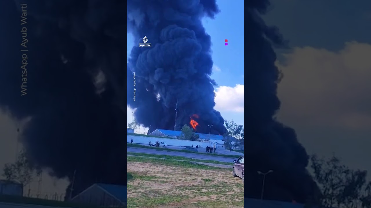 Video | Drone slams into UK oil facility in Iraq causing major explosion