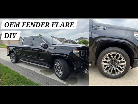 GMC Sierra Fender Flares DIY Install