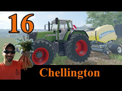Farming Simulator 2015 Chellington E17 - baling hay