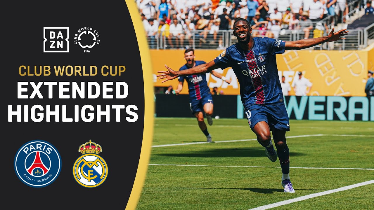 PSG vs.Real Madrid | FIFA Club World Cup Extended Highlights