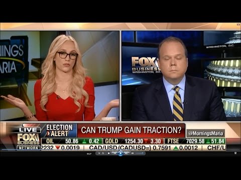 10-14-16 Kat Timpf on Mornings with Maria - Trump vs Hillary Poll Results