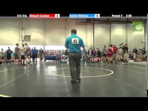 Men 84 KG / 185 lbs - Richard Carlson vs. Austin Wilding