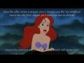 The Little Mermaid Part Of Your World Greek Version With English Subs And Trans