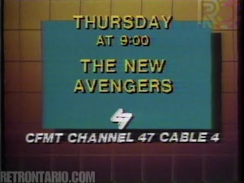 CFMT Channel 47 The New Avengers (1985)