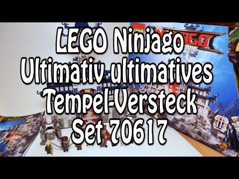 Test: LEGO Ultimativ ultimatives Tempel-Versteck (Ninjago Movie Set 70617 Review deutsch)
