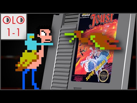 Joust - NES - Only Level One