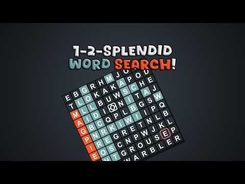 1-2-Splendid Word Search! Release Date Trailer
