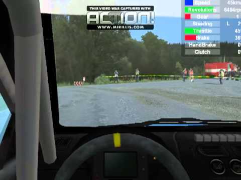 RichardBurnsRally WRSMP 2013 - Rajd Wisly_SS 10 - Ochaby I