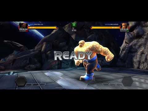 Falcon vs aw boss thing. Falcon try out, great succes mcoc