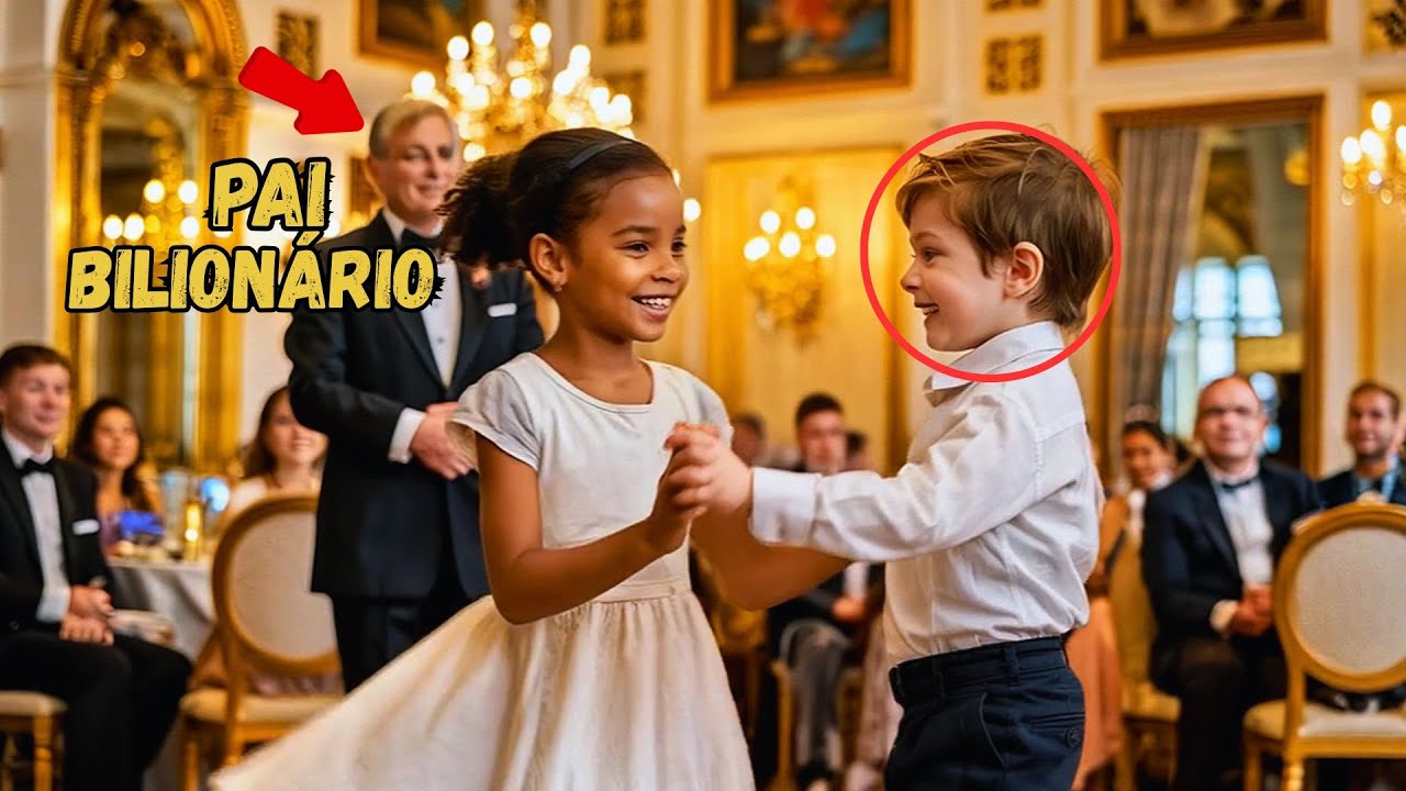 Bilionário vê seu filho AUTISTA dançar com menina de rua negra — e TUDO MUDA em SEGUNDOS...