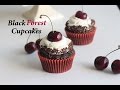 Black Forest Cupcakes | Forêt noire 