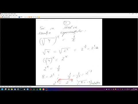 Ecuatie exponentiala cu radicali