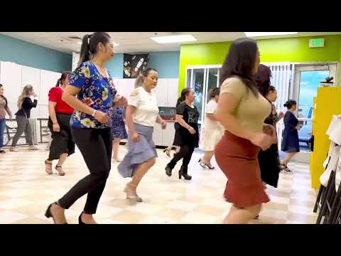 Merced Niam Tsev Line Dance - nkauj xwb cha cha
