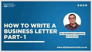 Business Communication- Business Letter Writing-Part 1