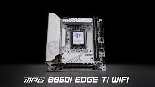 MSI B860I EDGE TI WIFI - Strong Performance, Sleek Design