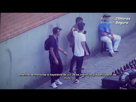 Capturas por hurto | Centro de Medellín