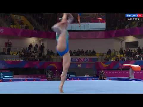Kara Eaker Floor Exercise Final Pan American Games 2019 (Silver Medal)
