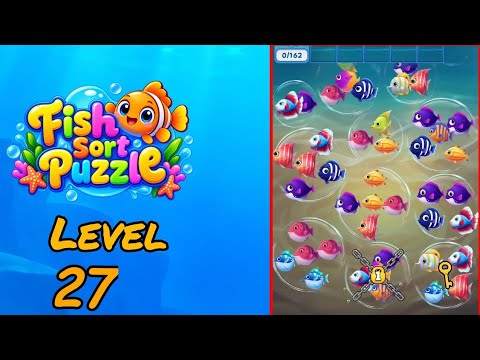 Fish Sort Puzzle Level 27 Walkthrough thumbnail