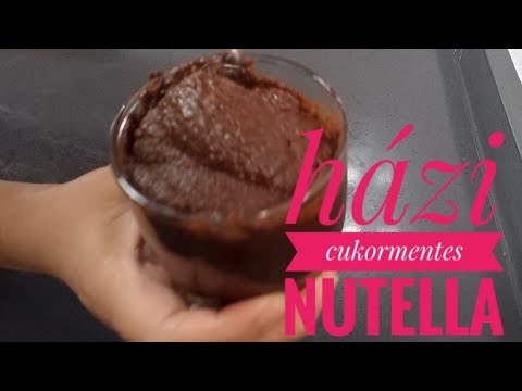 házi ,cukormentes, egészséges nutella