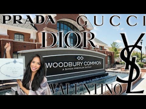 WOODBURY COMMON PREMIUM OUTLETS COMPRAS VLOG & HAUL! DESCONTO LUXO: DIOR, YSL, FENDI, PRADA 🛍️