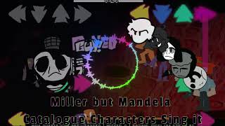 Cover art for fnf mandela catalogue but it Miller
