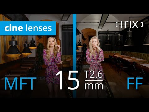 Irix Cine 15mm T2.6 | Footage on Different Sensor Sizes