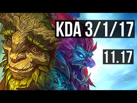 IVERN vs TRUNDLE (JUNGLE) | Rank 3 Ivern, 3/1/17, 2.0M mastery, 1300+ games | NA Challenger | v11.17