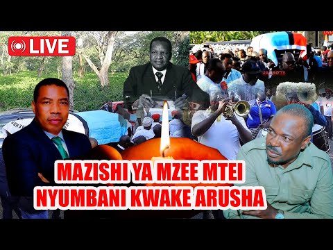 🔴#LIVE: MAJONZI NA VILIO, MAZISHI YA MZEE MTEI MUDA HUU/ WAZIRI MKUU, CHADEMA MSIBANI