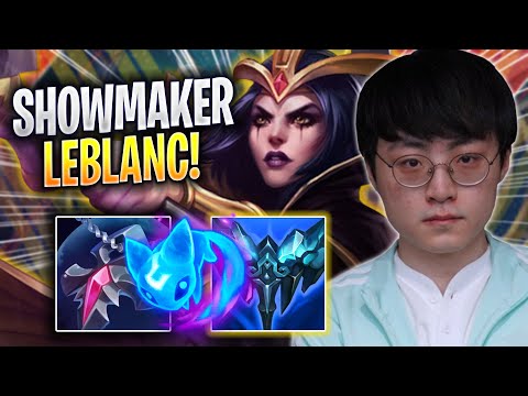SHOWMAKER IS SO GOOD WITH LEBLANC! - DK ShowMaker Plays Leblanc MID vs Akali! | Season 2023